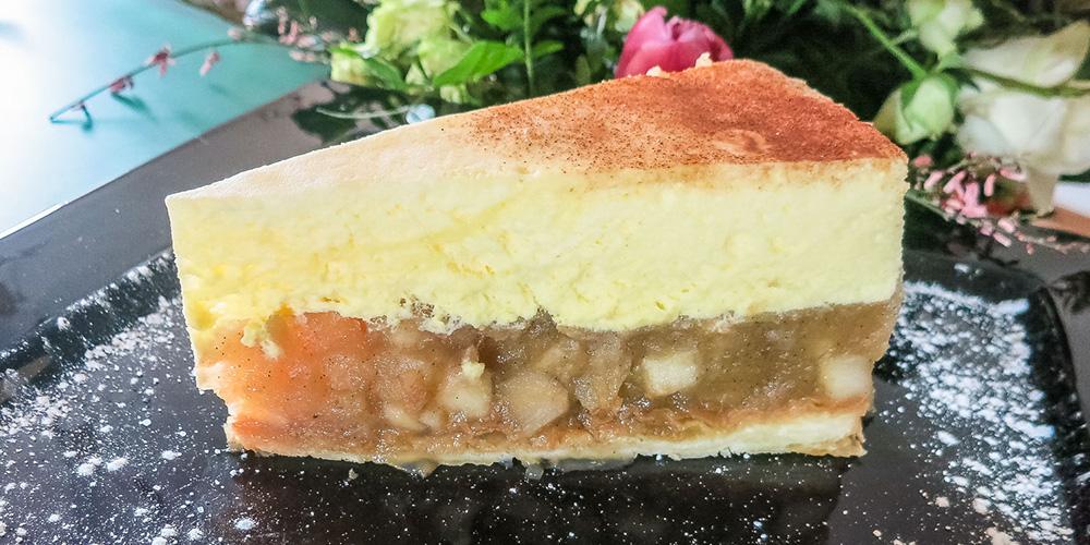 Apfel-Cidercremetorte