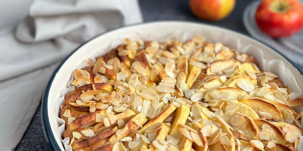 Apfelkuchen ganz ohne Zucker